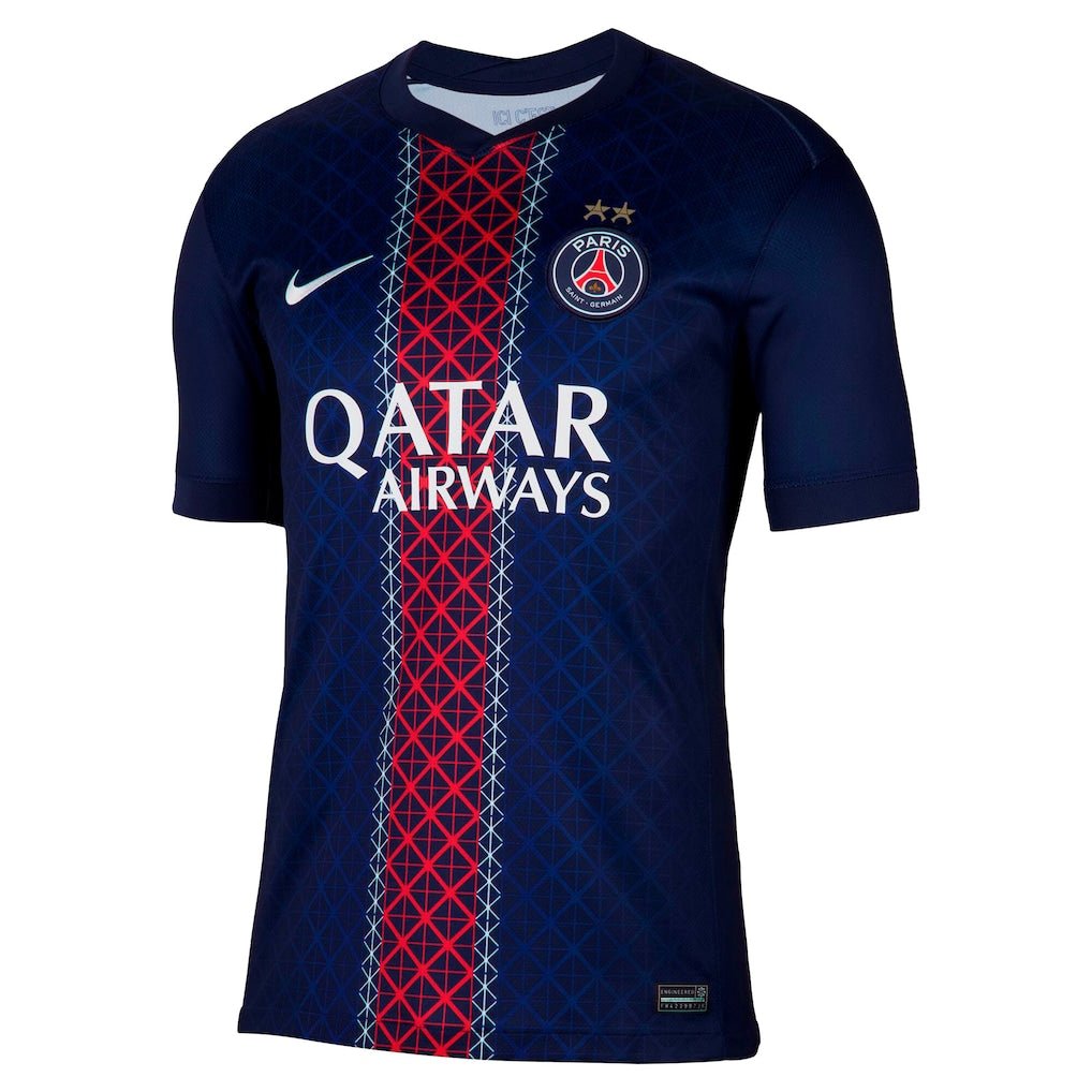 Maillot Domicile Stadium PSG Nike 25/26 - Flocage Champions of Europe 26